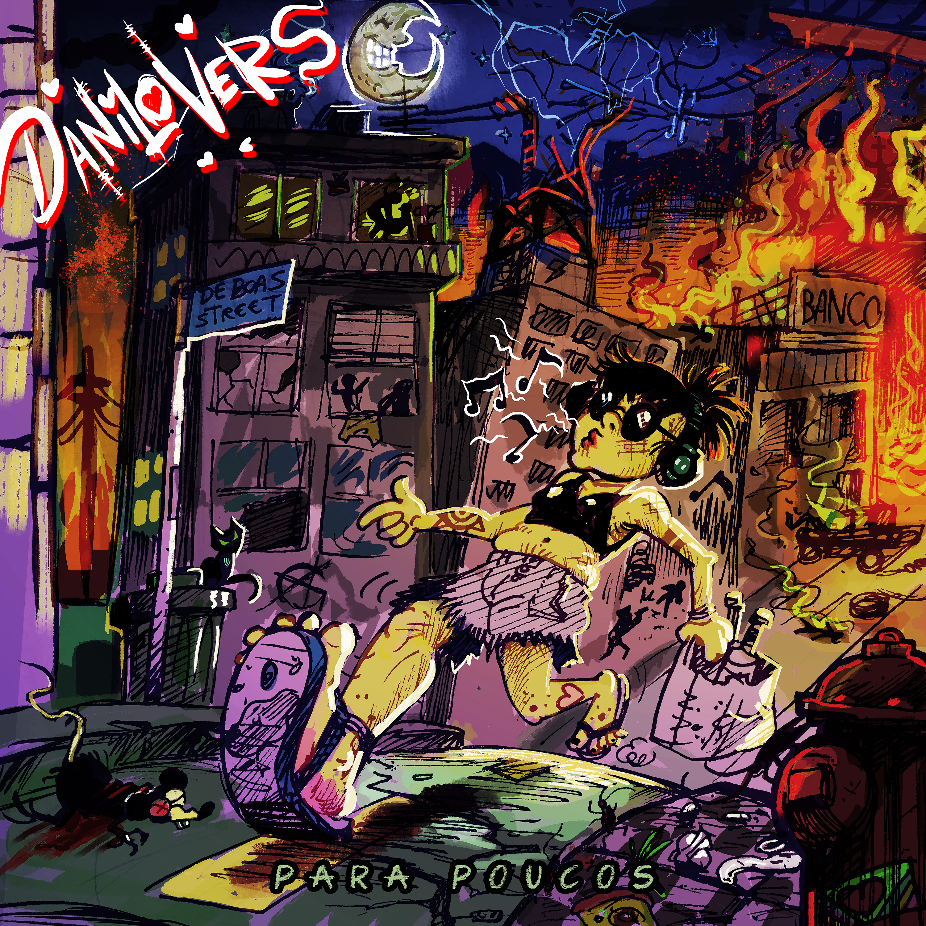 Banda Danilovers lança seu primeiro disco “Para Poucos”