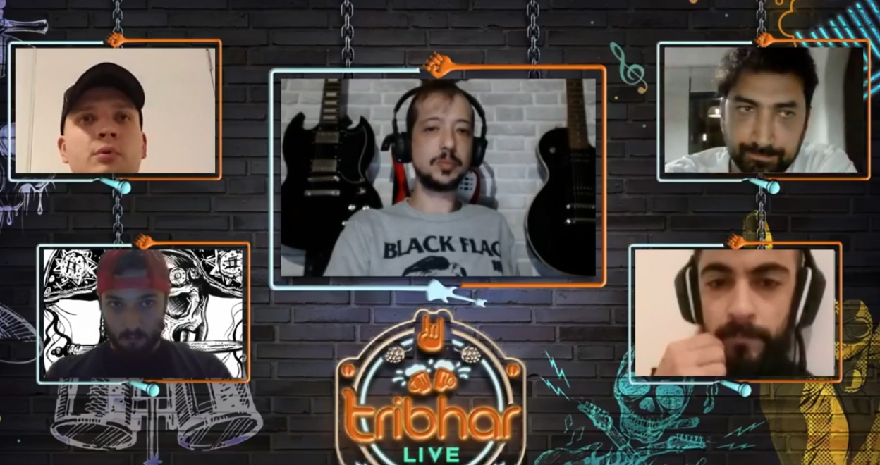 Tribhar #3 bate um papo com a banda Sociedade Boêmia