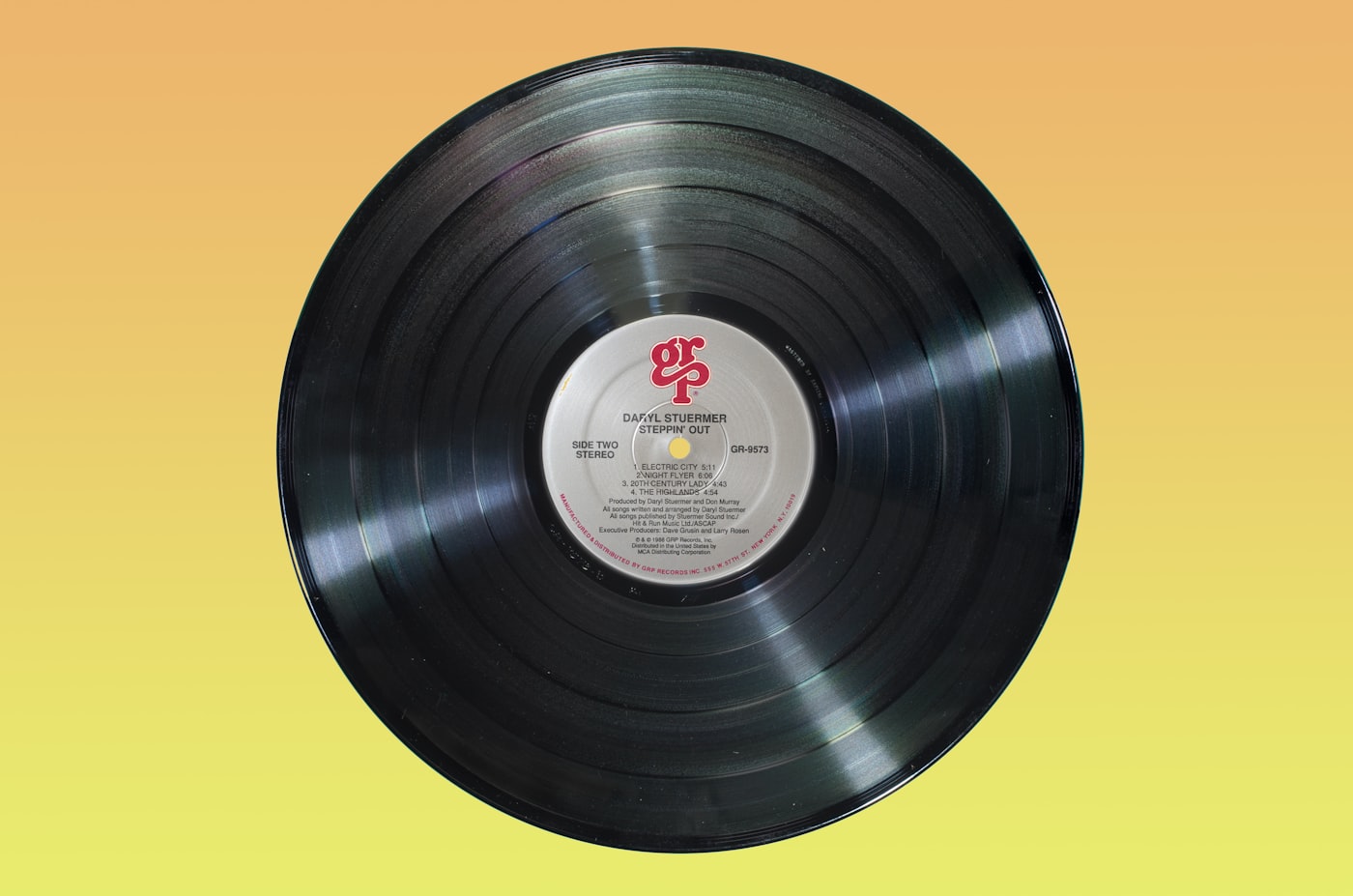 Disco de vinil — símbolo da história do rock
