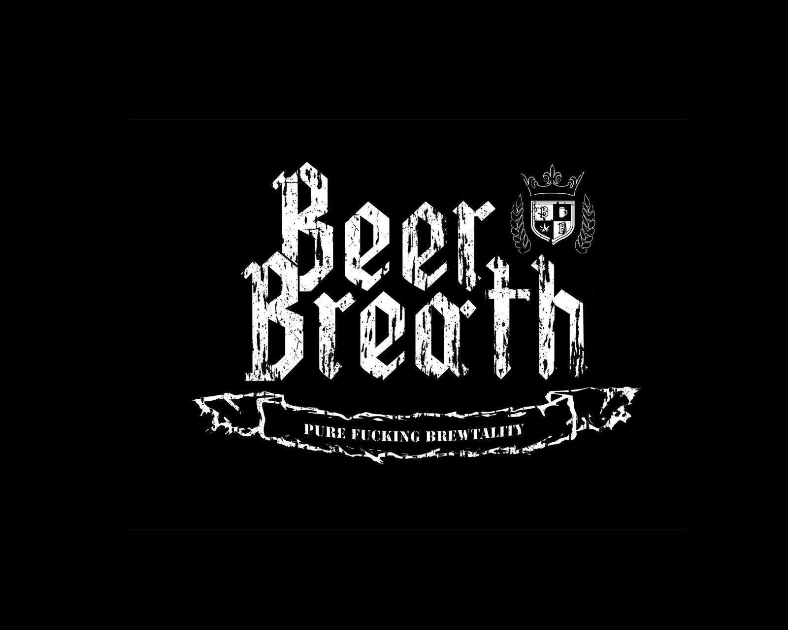 Logo da banda parisiense de thrash e death metal Beer Breath