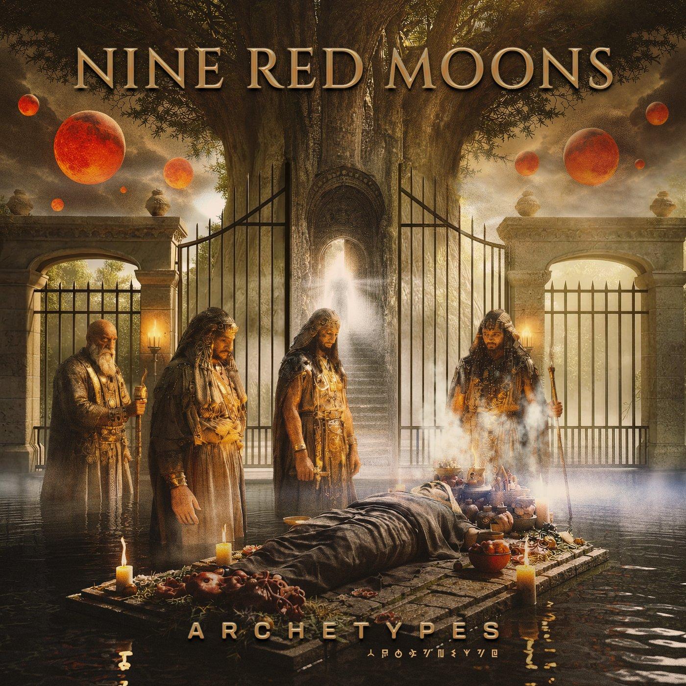 Nine Red Moons lança "Archetypes", o heavy metal que Sepultura e Viper gravaram juntos pela primeira vez