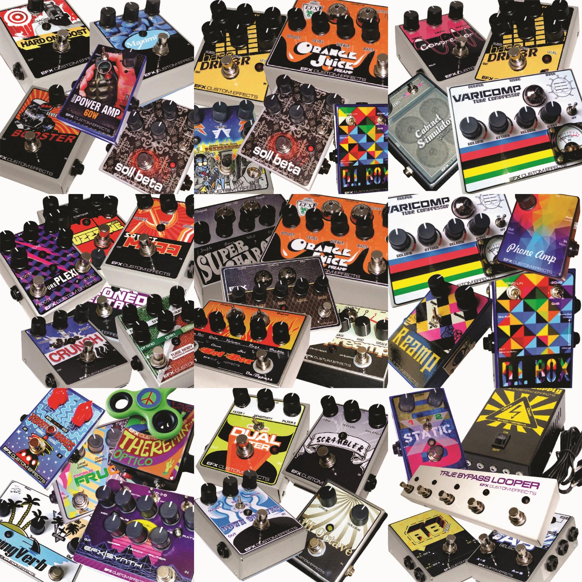 EFX Custom Effects: os pedais handmade que nasceram numa bancada de estudante em 2002