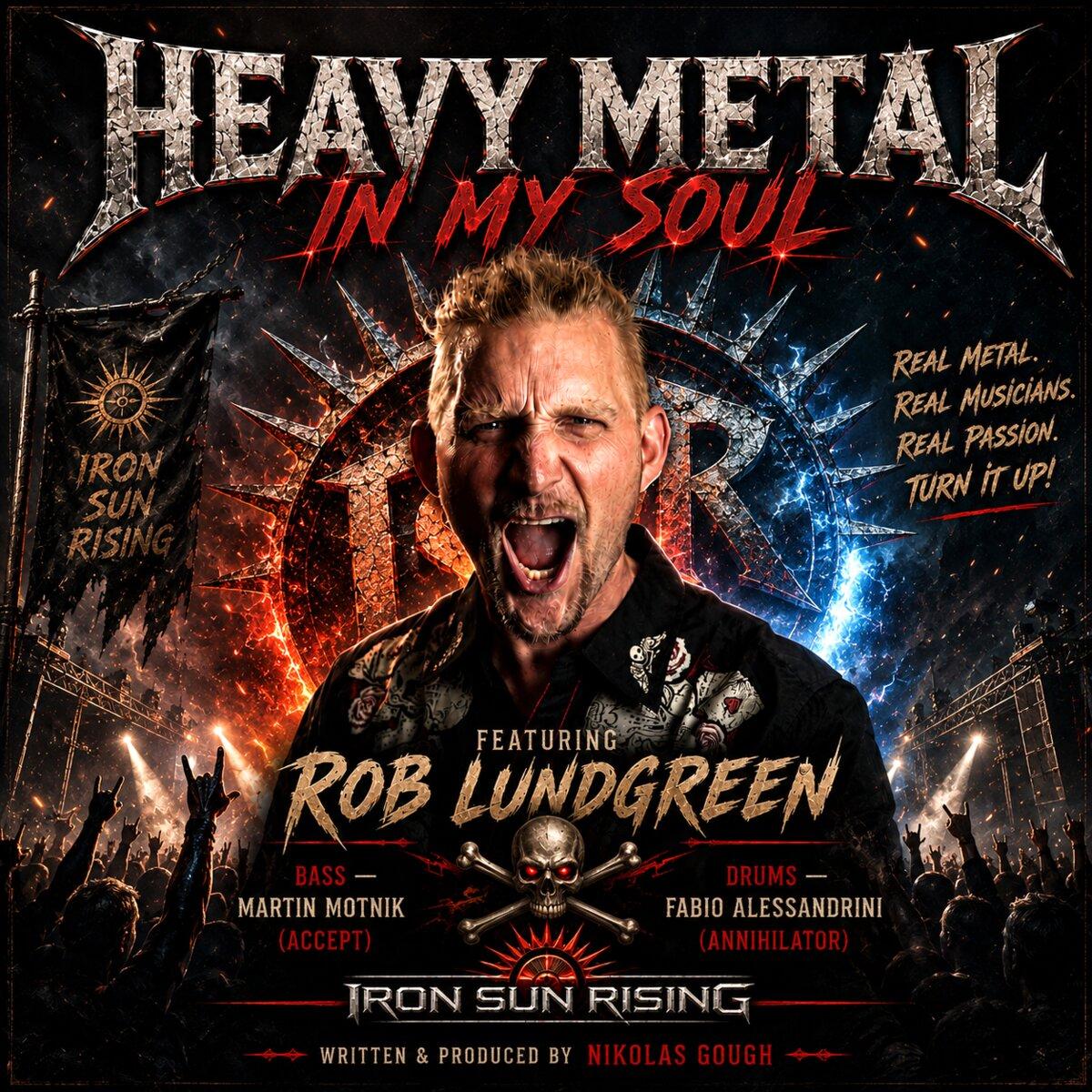 Iron Sun Rising lança "Heavy Metal in My Soul", com músicos do Accept e do Annihilator